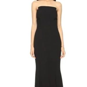 JILL STUART Black Strapless Formal prom Dress Size 12